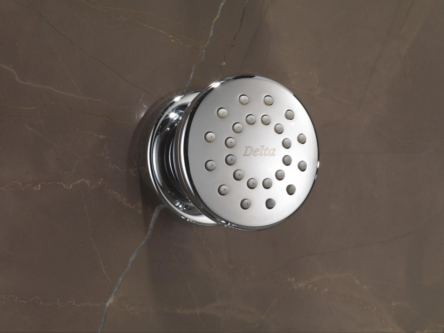 Delta Surface Mount Body Spray in Chrome 50102 - Image 3