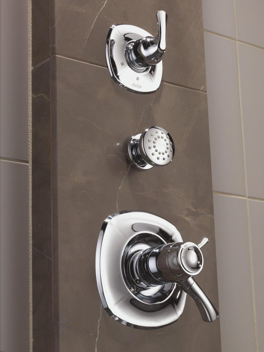 Delta Surface Mount Body Spray in Chrome 50102 - Image 12