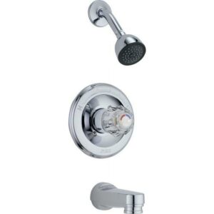Delta T13422-PD Classic Bath and Shower Trim with Monitor and Touch Clean Technologies, Chrome