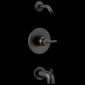 Delta Trinsic MonitorÃÂ® 14 Series Tub & Shower Trim - Less Head in Matte Black T14459-BLLHD