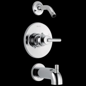 Delta Trinsic Monitor 14 Series Tub & Shower Trim - Less Head, Chrome