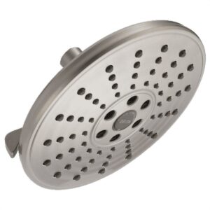 Delta Universal Showering Components 3-Setting Raincan Shower Head in Stainless