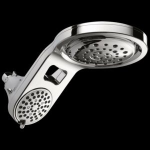 Delta Universal Showering Components HydroRain® 5-Setting Two-in-One Shower Head in Chrome 58580-PK