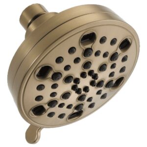 Delta Universal Showering Components 5-Setting Contemporary Shower Head in Champagne Bronze