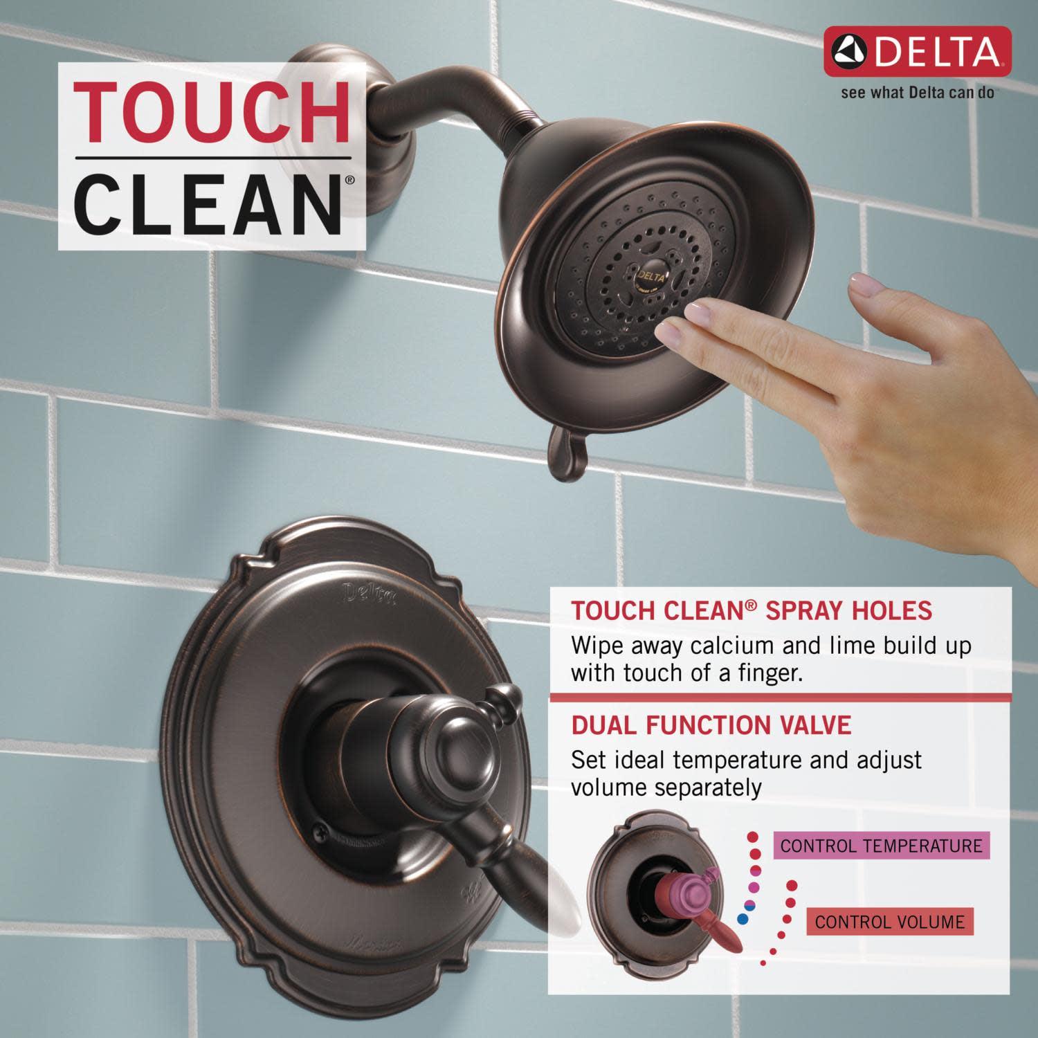 Delta Victorian Monitor 17 Series Shower Trim, Stainless - Image 2