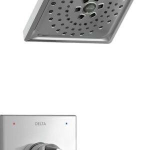 Delta Zura Monitor 14 Series H2Okinetic Shower Trim, Chrome