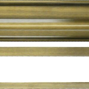 Deltana MS0030U3 Mail Slot; Heavy Duty; Bright Brass Finish