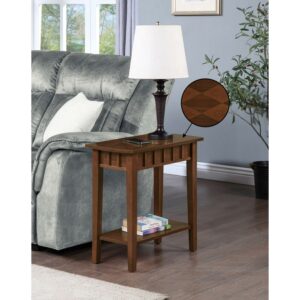 Convenience Concepts Dennis End Table with Shelf, Espresso