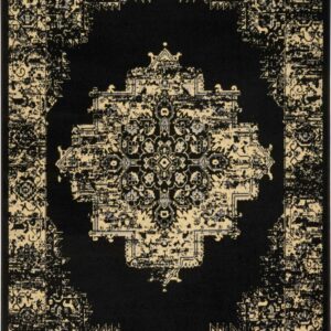 Desert Fields Contemporary Medallion Loomed Area Rug, 5' x 7'
