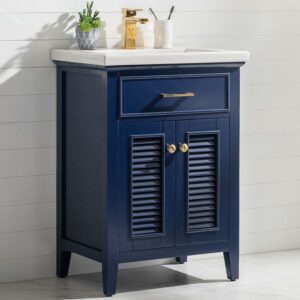 Design Element Group Cameron 24" Single Sink Vanity in Blue