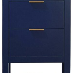 Design Element Klein 20" Single Sink Bathroom Vanity In Blue