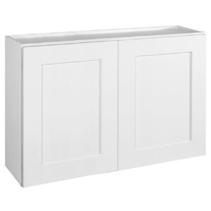 Design House 561613 Brookings Unassembled Shaker Tall Wall Kitchen Cabinet 36x24x12, White