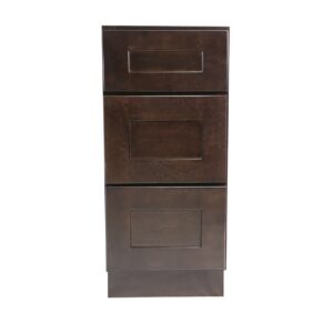 Design House Brookings Base Cabinet in Espresso, 12-Inch by 34.5-Inch by 24-Inch