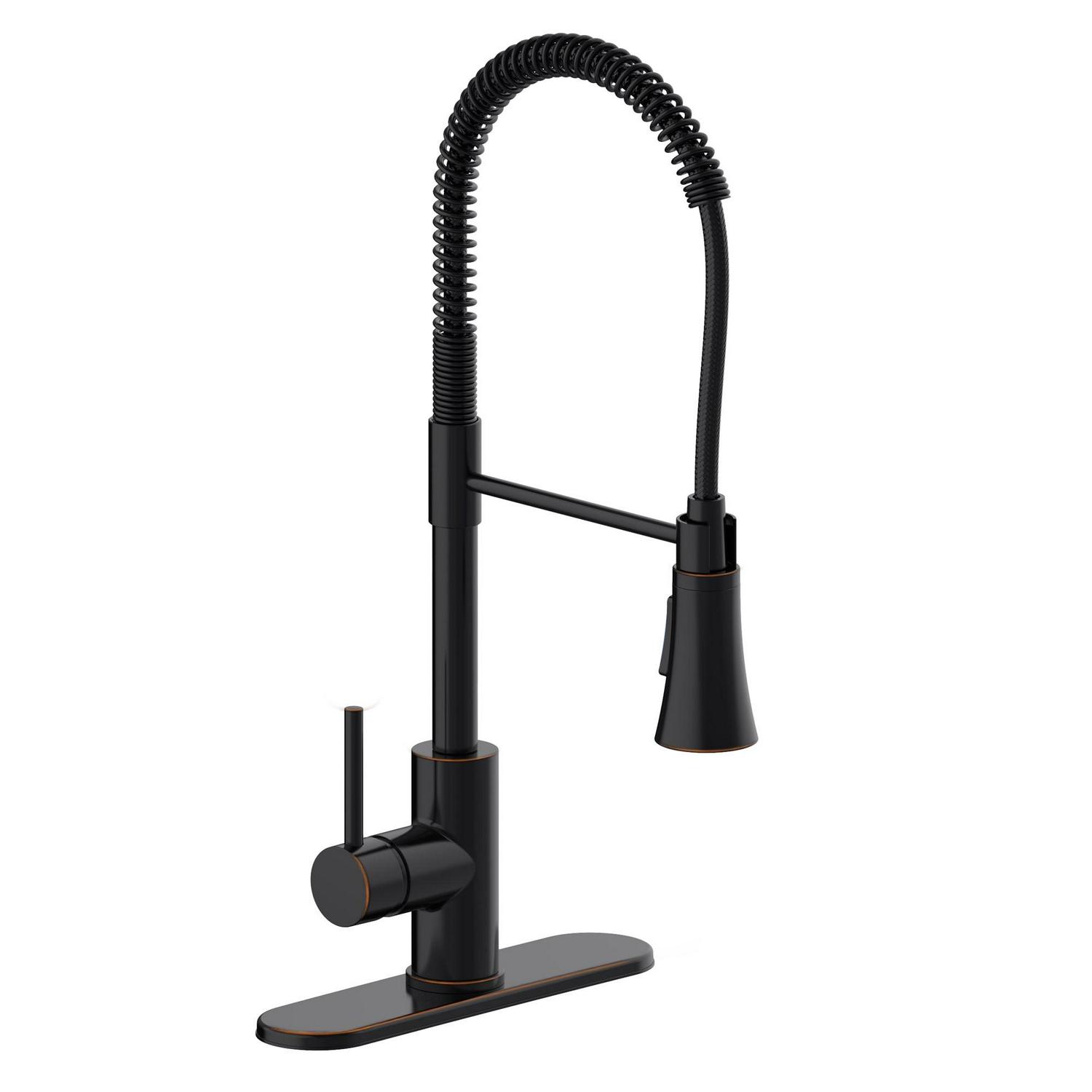 Design House Spencer Single-Handle Chef Kitchen Faucet in Oil Rubbed Bronze