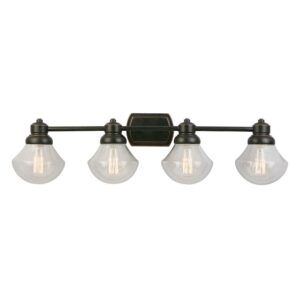 Design House Sawyer 4-Light Oil Rubbed Bronze Bath Light