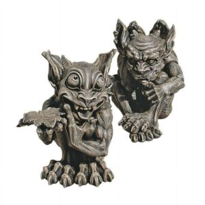 Design Toscano Babble and Whisper, The Gothic Gargoyle Sculptures