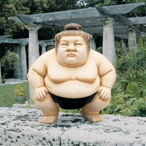 Design Toscano Basho the Sumo Wrestler Statue: Large