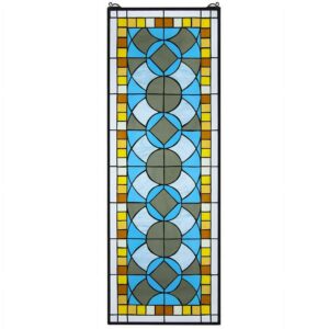 Design Toscano Boundless Rhythm Tiffany-Style Stained Glass Window