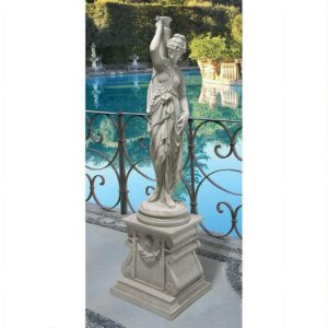 Design Toscano Dione, the Divine Water Goddess Garden Statue: Grande