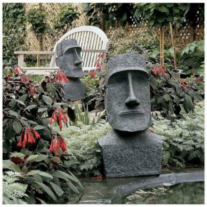 Design Toscano Easter Island Ahu Akivi Moai Monolith Statue: Large