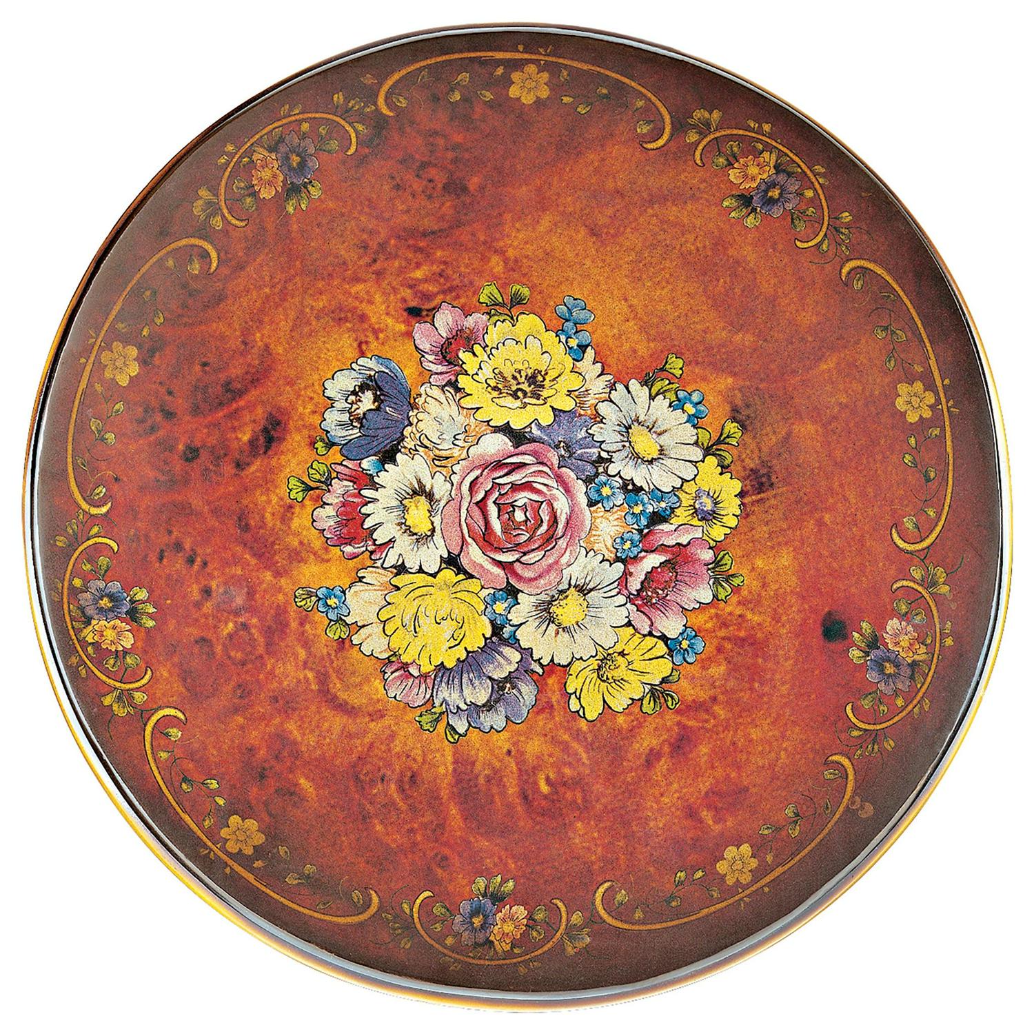 Design Toscano Floral Bouquet Pedestal Table - Image 3