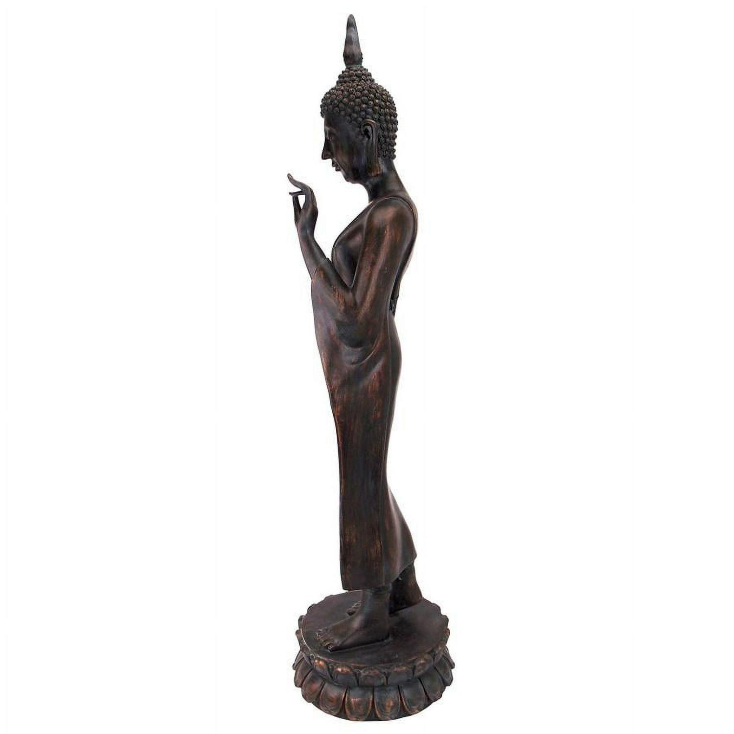 Design Toscano Free from Fear Standing Buddha Statue - Image 2