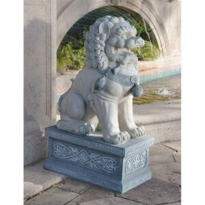 Design Toscano Giant Foo Dog of the Forbidden City Sculpture
