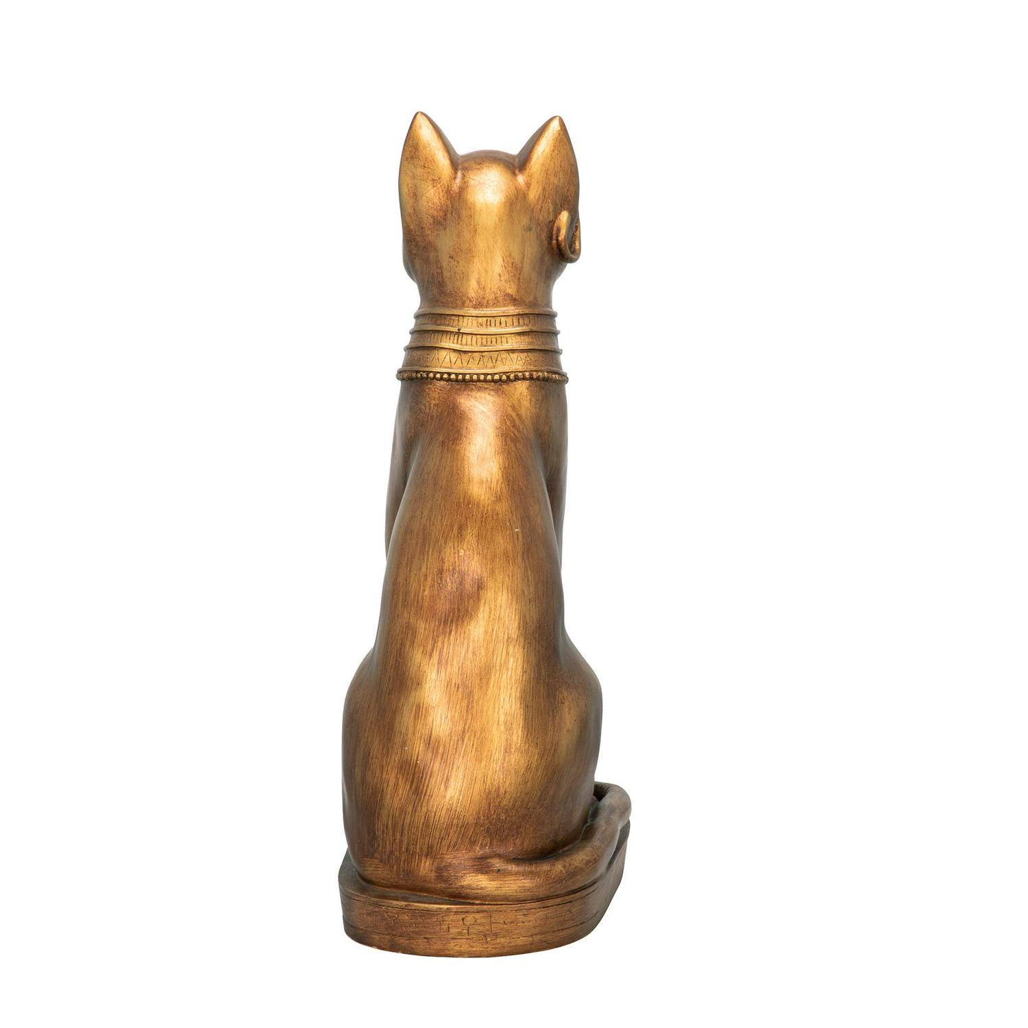 Design Toscano Golden Bastet of Ancient Egypt Statue - Image 8