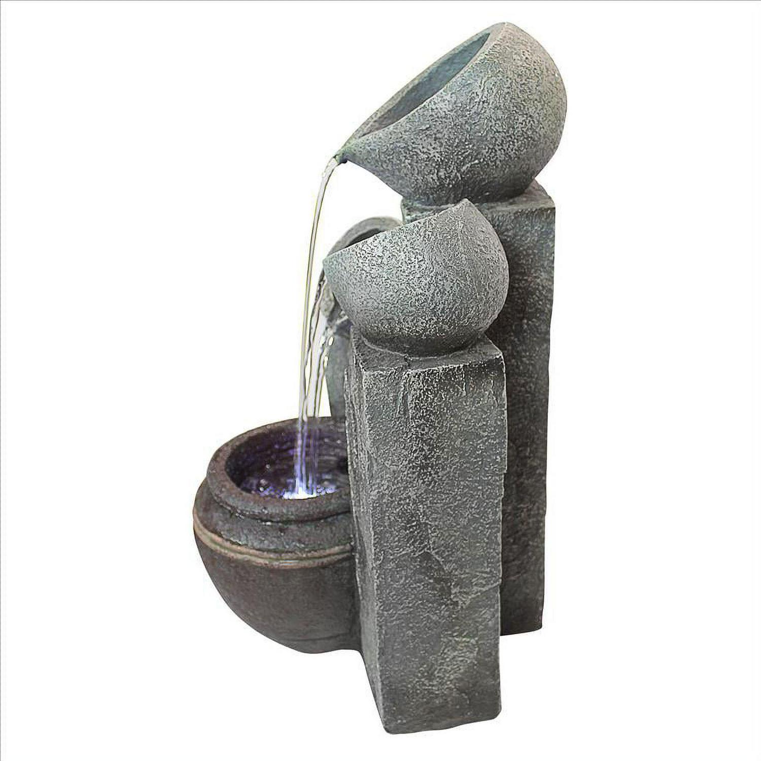 Design Toscano Hadrian's Villa Four Urn Garden Fountain - Image 3