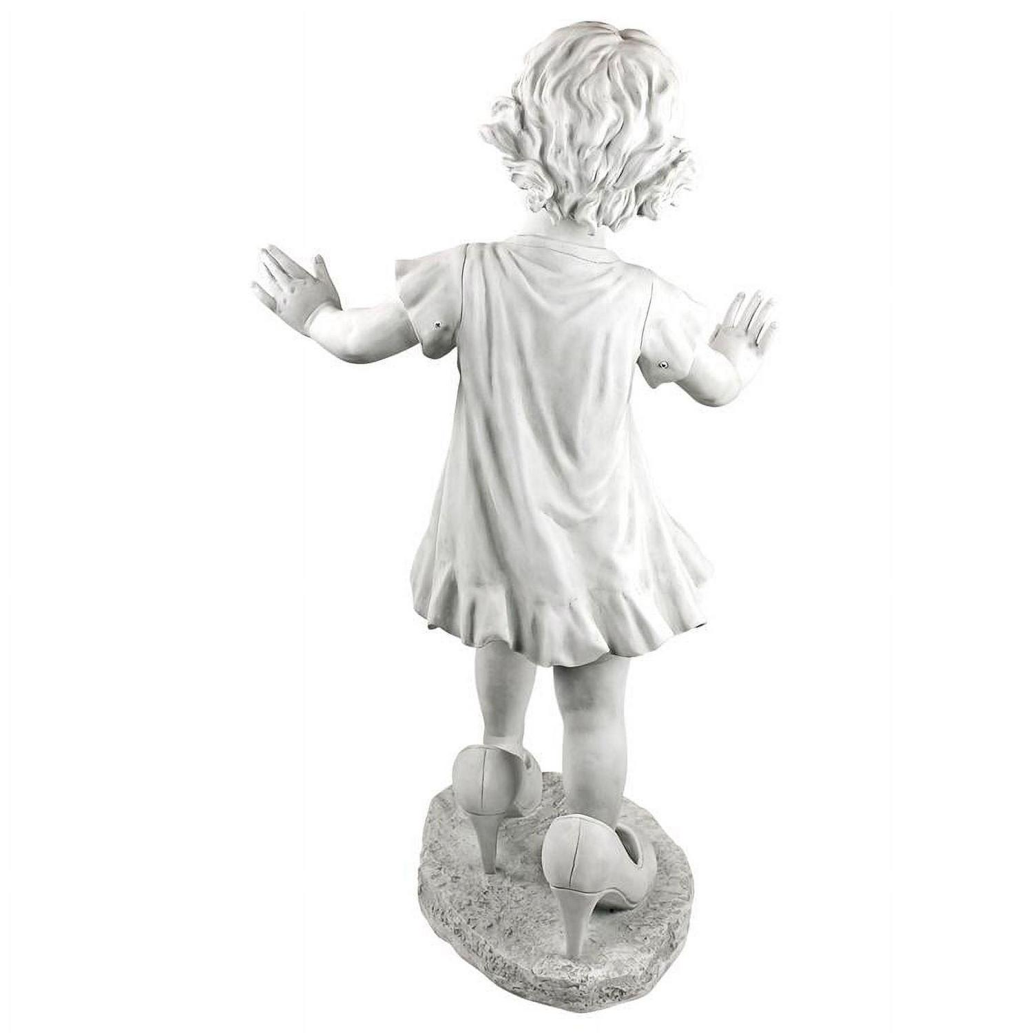 Design Toscano Hillary in Heels Garden Girl Statue - Image 4