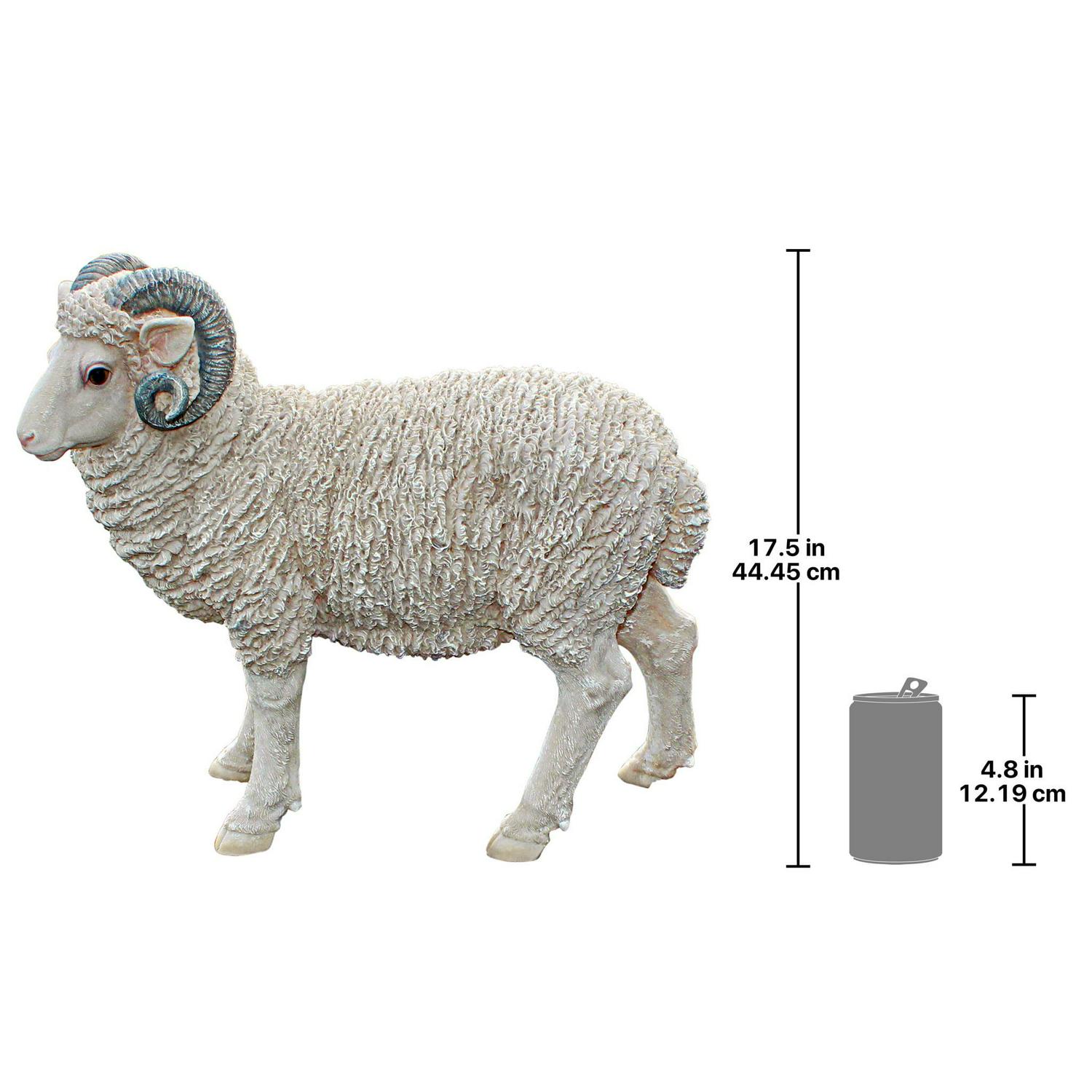 Design Toscano Horned Dorset Sheep Statue - Image 2