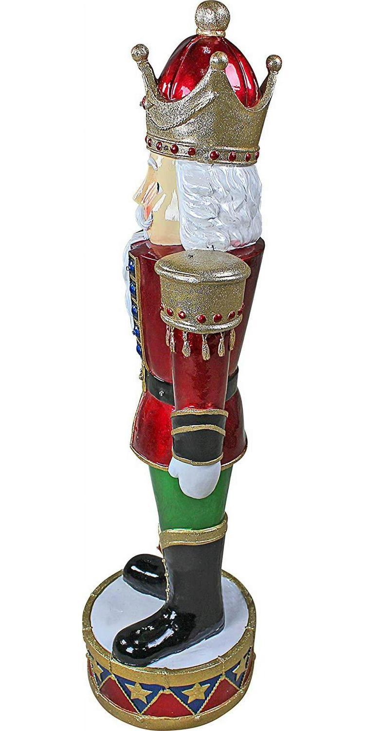 Design Toscano Illuminated Bavarian-Style Holiday Nutcracker Statue - Image 2