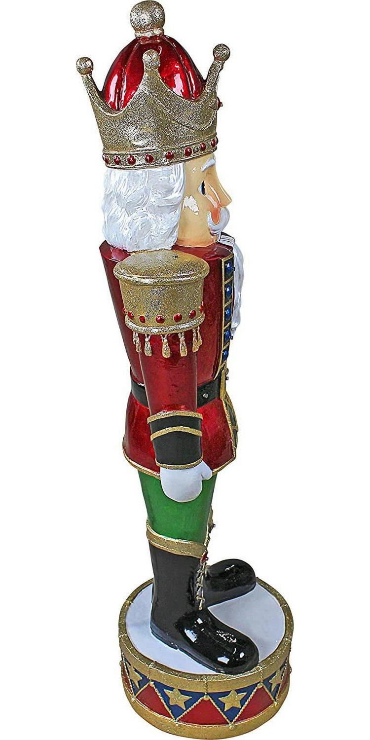 Design Toscano Illuminated Bavarian-Style Holiday Nutcracker Statue - Image 6