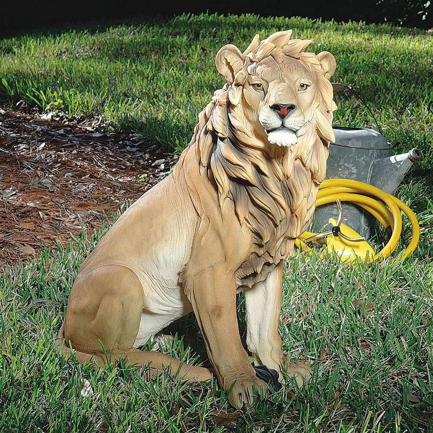 Design Toscano King of Beasts Lion Sculpture