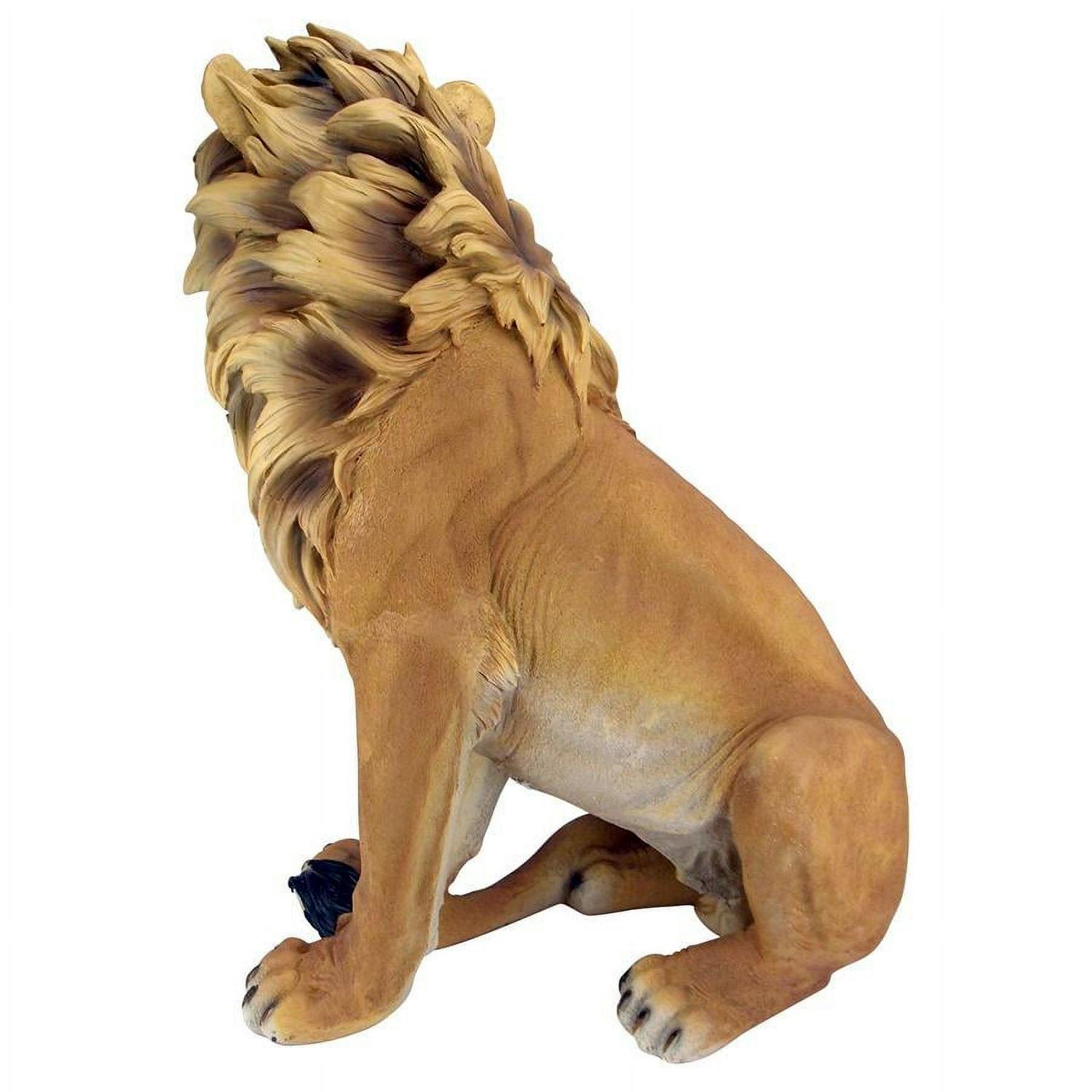 Design Toscano King of Beasts Lion Sculpture - Image 4