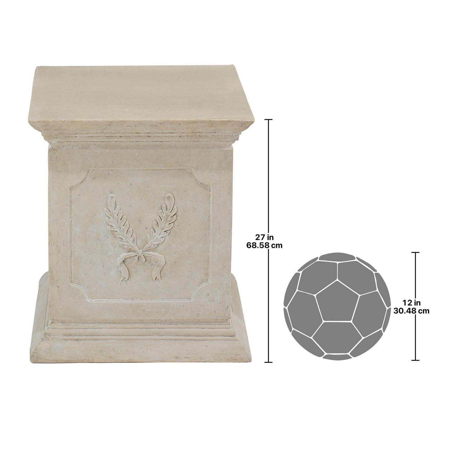 Design Toscano Laurel Plinth - Image 7