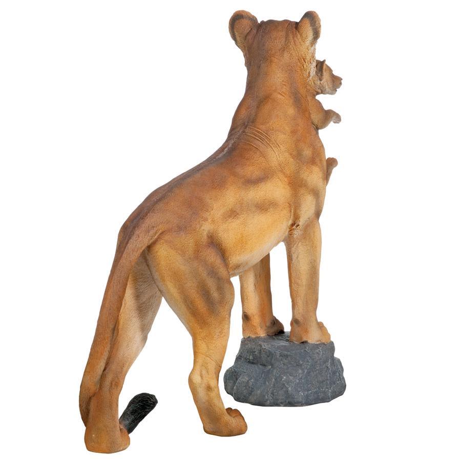 Design Toscano Lioness with Cub Statue - Image 6