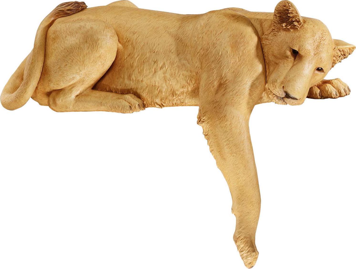 Design Toscano Lioness of Namibia Garden Wall Animal Statue, 29 Inch, Polyresin, Full Color - Image 2