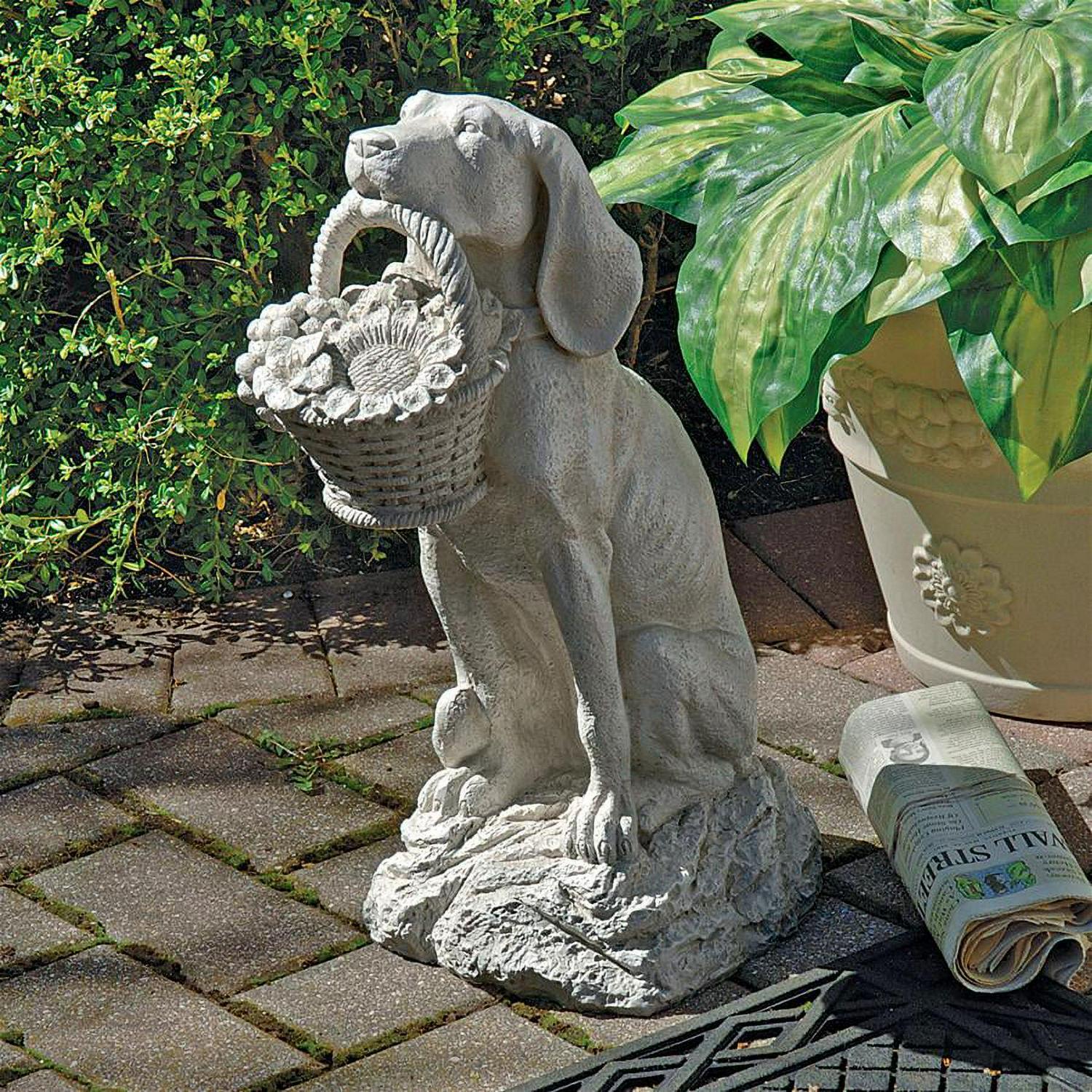 Design Toscano Man's Best Friend Dog Statue