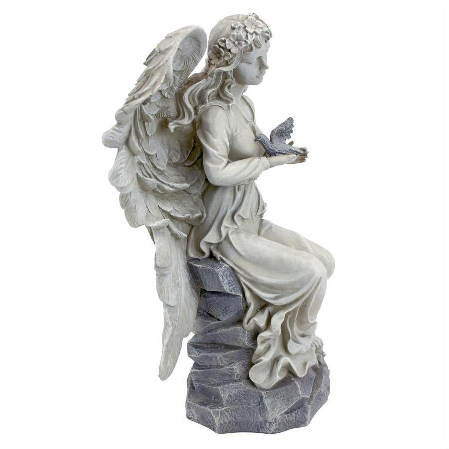 Design Toscano Nature's Blessing Angel Garden Statue - Image 4