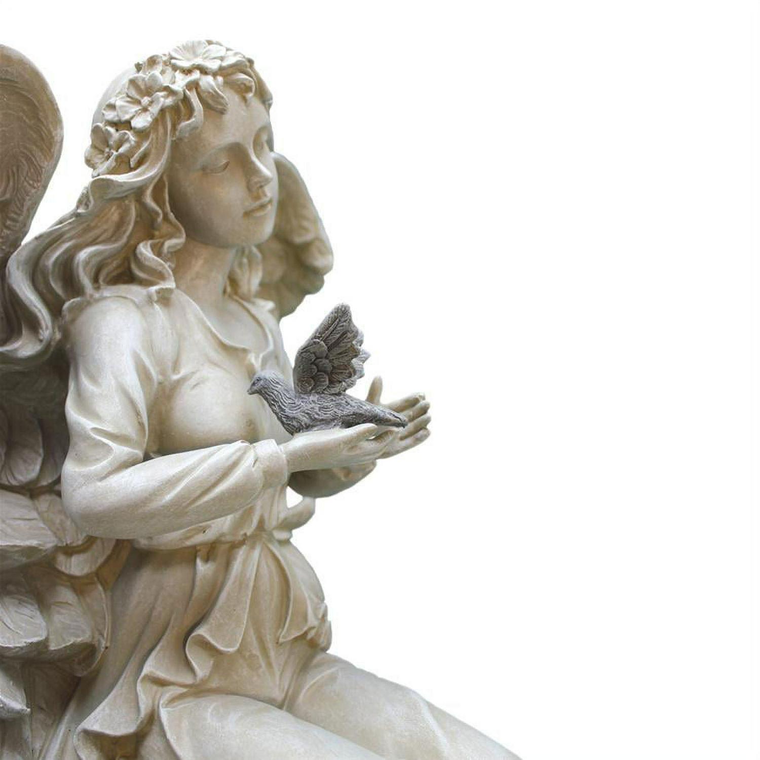 Design Toscano Nature's Blessing Angel Garden Statue - Image 2