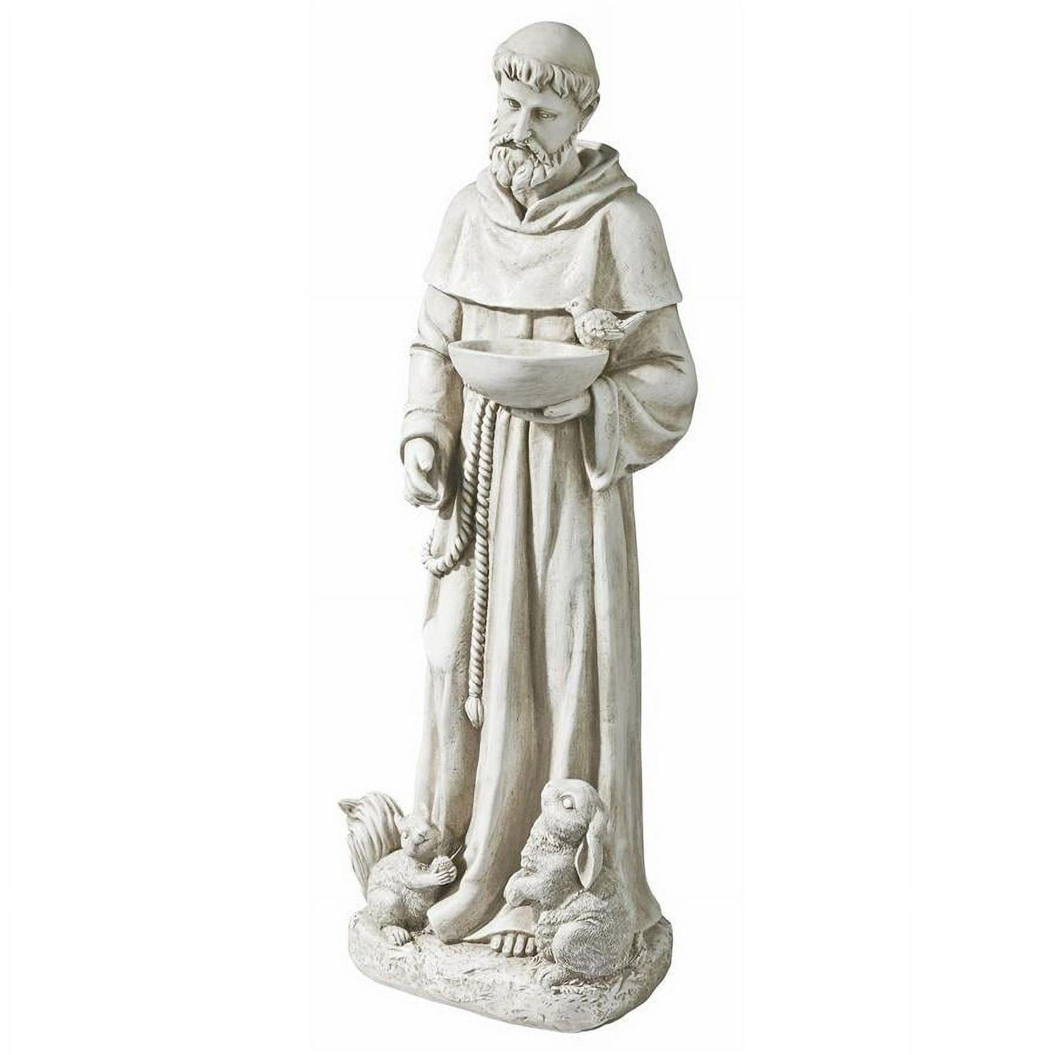 Design Toscano Nature's Nurturer, St. Francis Sculpture: Medium - Image 3