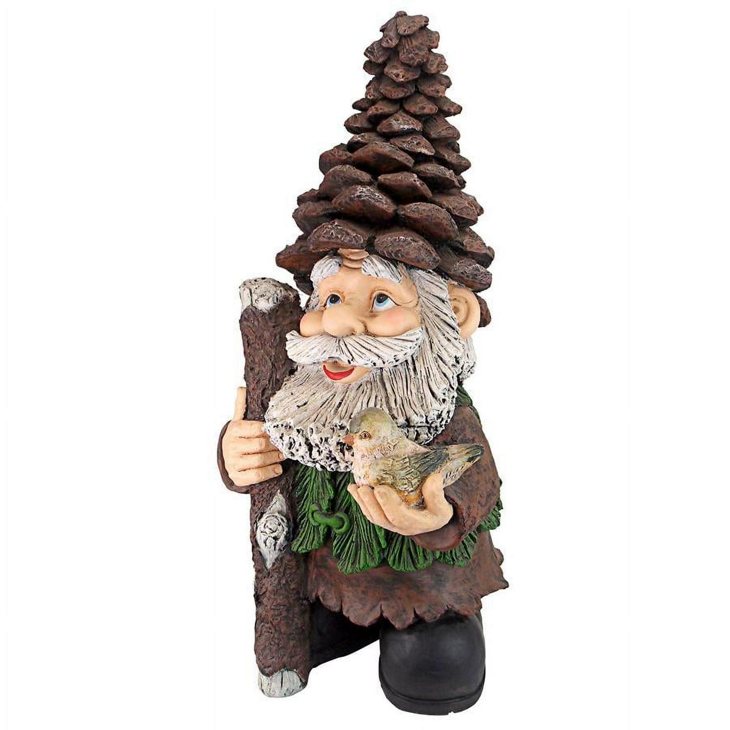 Design Toscano Pinecone Percy Woodland Gnome Statue - Image 4