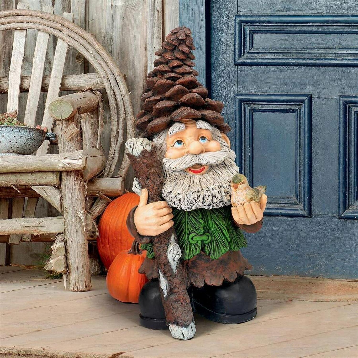 Design Toscano Pinecone Percy Woodland Gnome Statue