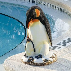 Design Toscano Positively Penguins Sculpture