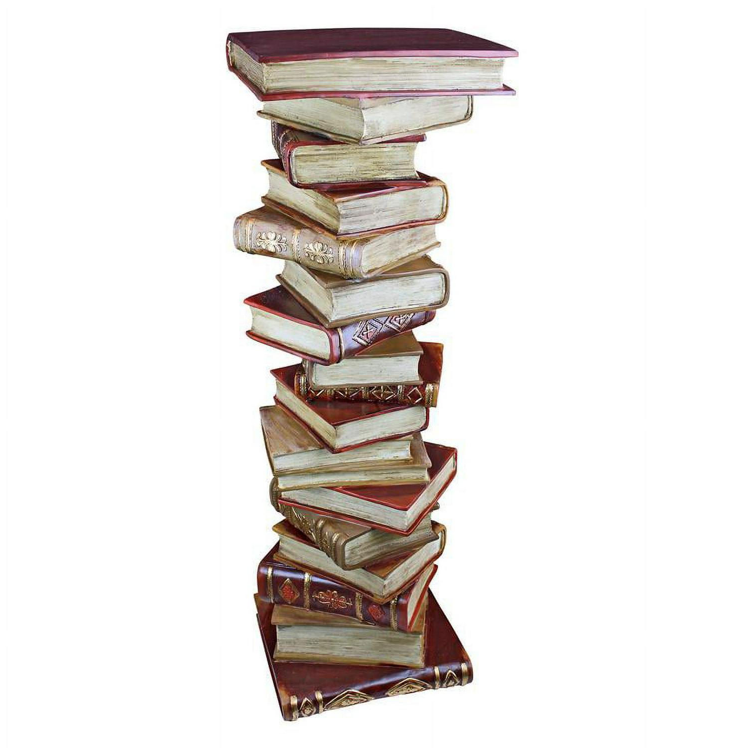 Design Toscano Power of Books Sculptural Pedestal Column - Image 2