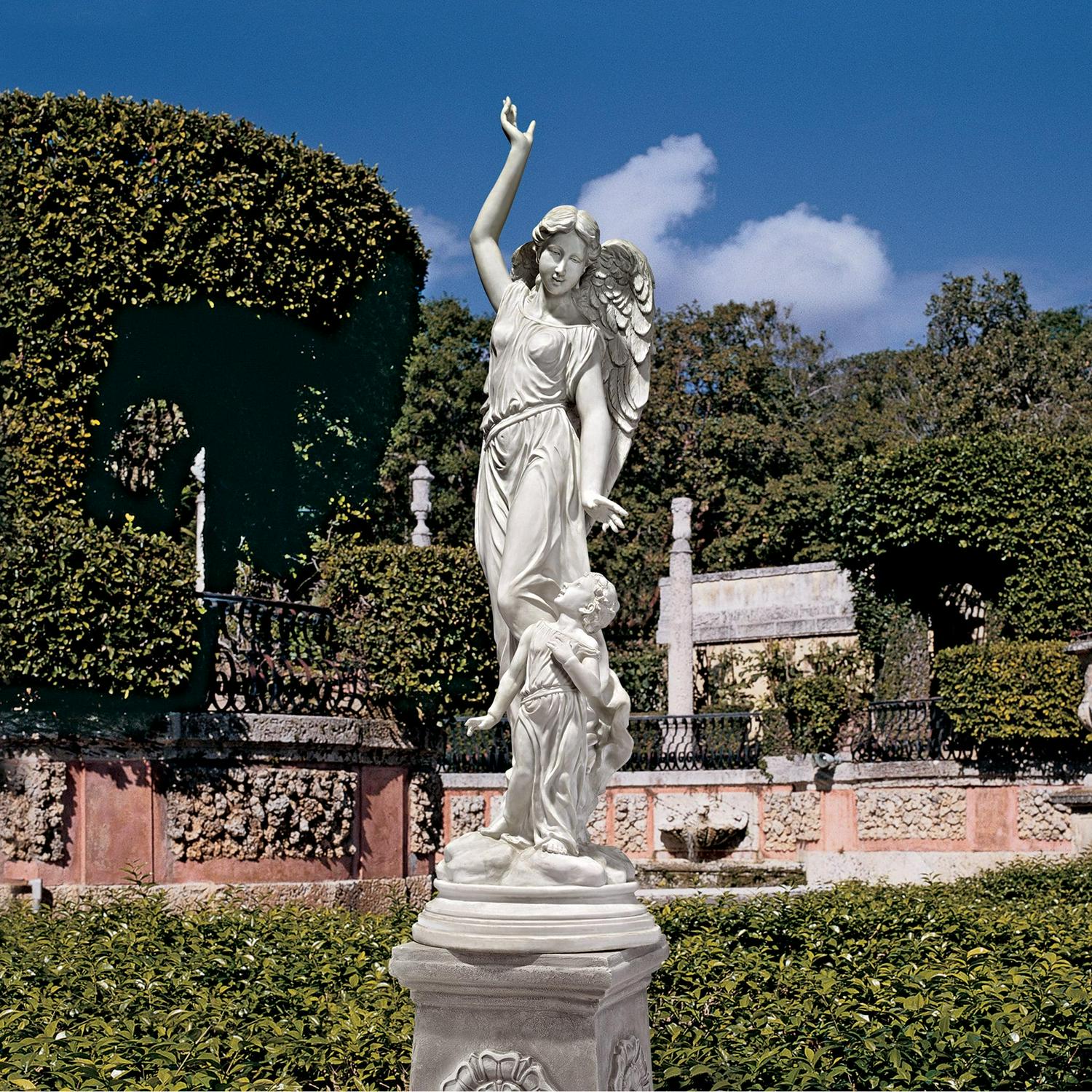 Design Toscano Queen of Angels, Guardian of Children Statue