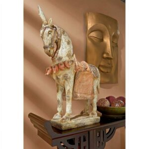 Design Toscano Six Dynasties Tang Caparisoned Horse Statue