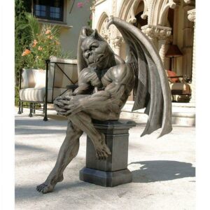 Design Toscano Socrates, the Gargoyle Thinker Sculpture