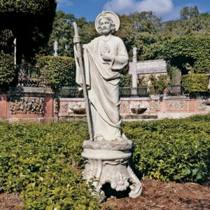 Design Toscano St. Jude, Patron Saint of Hopeless Cases Garden Statue